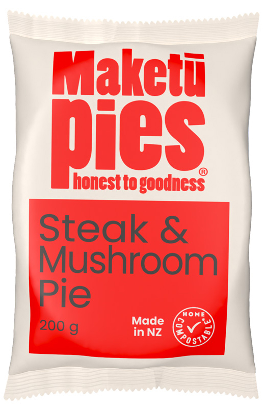 Maketu Pies - Steak & Mushroom 